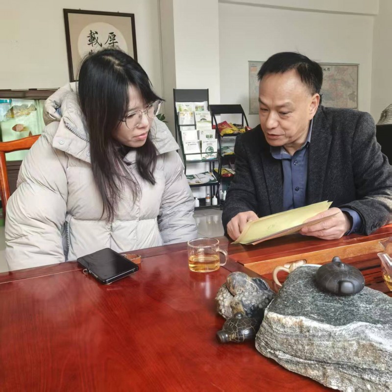 Mr. Cao Zhejiangista vieraili Baosheng Feed Factory tarkastuskiertueella